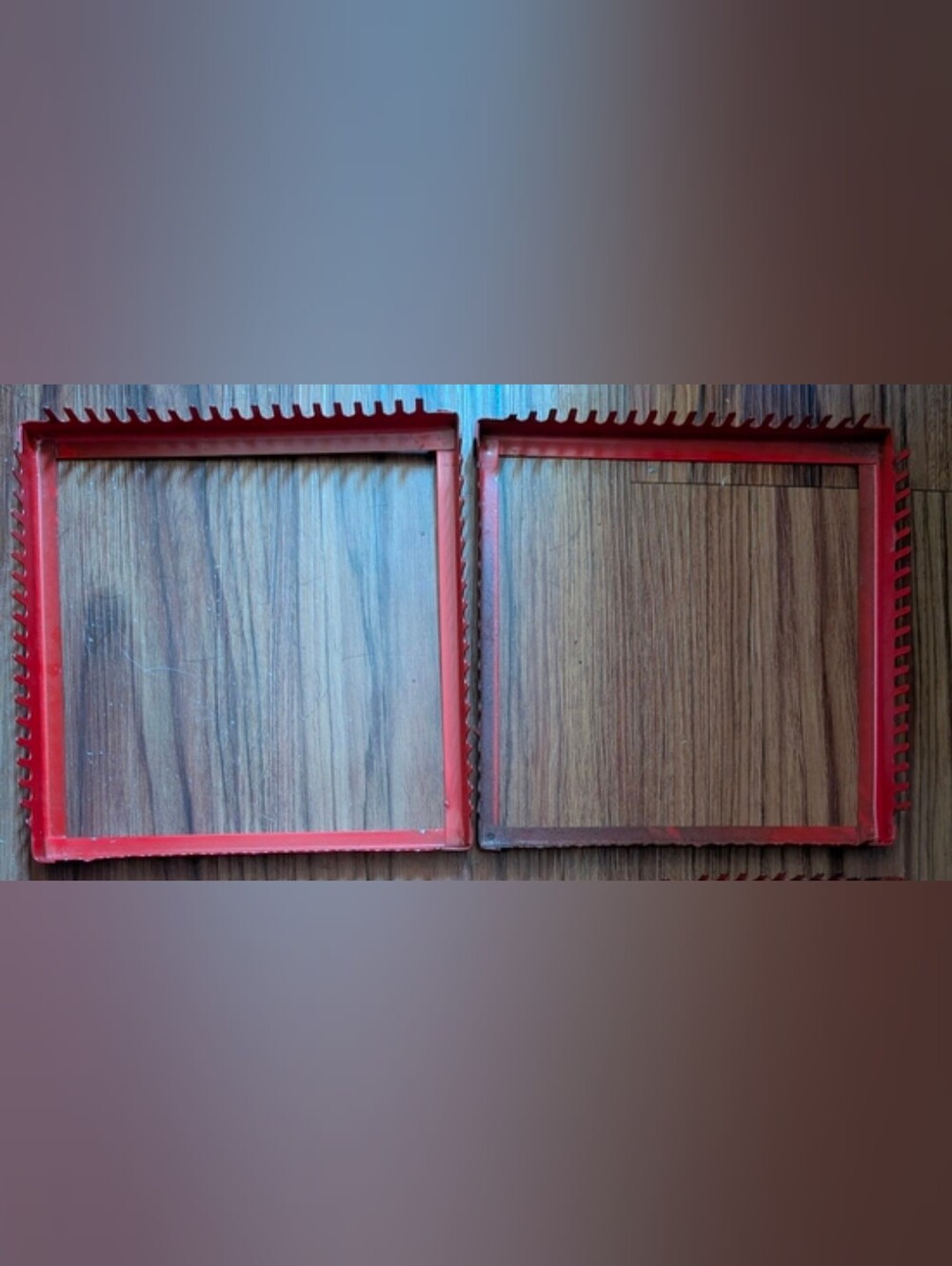 Vintage Square Metal Potholder Looms